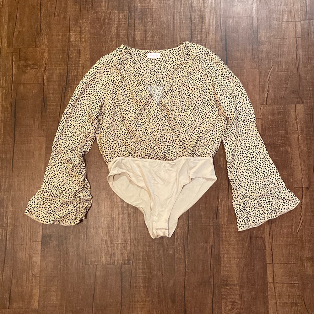BRAND NEW XL Pink Lily Bodysuit